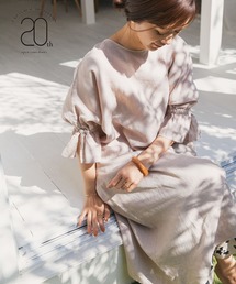 URBAN RESEARCH DOORS | リネンキャンディスリーブワンピース(ワンピース)