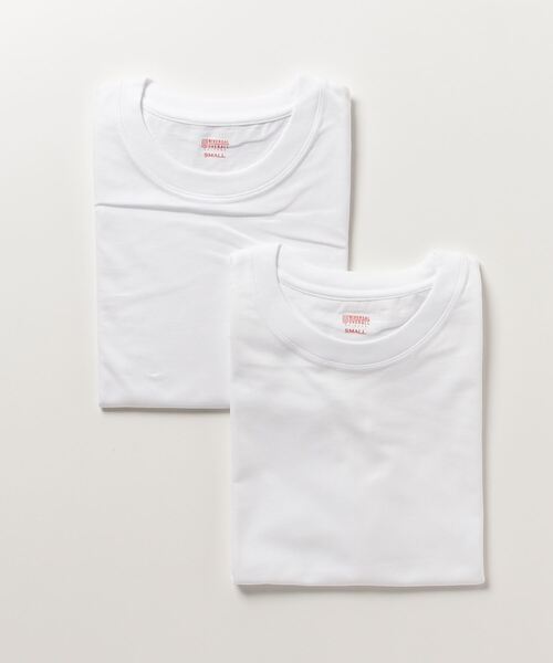 UNIVERSAL OVERALL（ユニバーサルオーバーオール）の「『UNIVERSAL OVERALL』　WIDE HEAVY 2P Tank Top（タンクトップ・レディース・ブラック/ホワイト/グレー・LARGE/MEDIUM/SMALL/X-LARGE）」の4枚目の写真