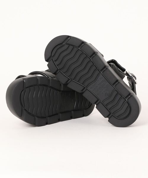 ORiental TRaffic(オリエンタルトラフィック)の「■パデットダブルベルト厚底サンダル/31233(サンダル・レディース・ブラック/グリーン/ホワイト・S/M/L/LL)」の11枚目の写真