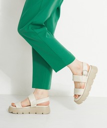 ORiental TRaffic | ■2023春夏新作■パデットダブルベルト厚底サンダル/31233(サンダル)