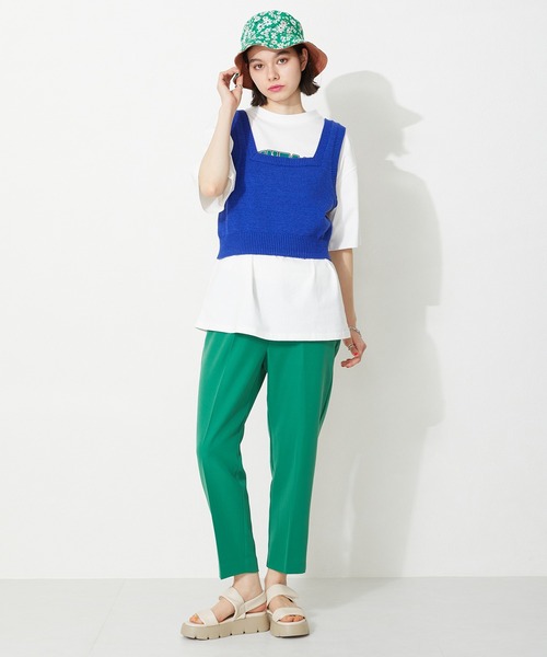 ORiental TRaffic(オリエンタルトラフィック)の「■パデットダブルベルト厚底サンダル/31233(サンダル・レディース・ブラック/グリーン/ホワイト・S/M/L/LL)」の18枚目の写真