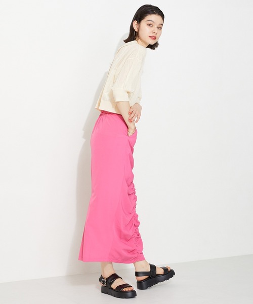 ORiental TRaffic(オリエンタルトラフィック)の「■パデットダブルベルト厚底サンダル/31233(サンダル・レディース・ブラック/グリーン/ホワイト・S/M/L/LL)」の21枚目の写真