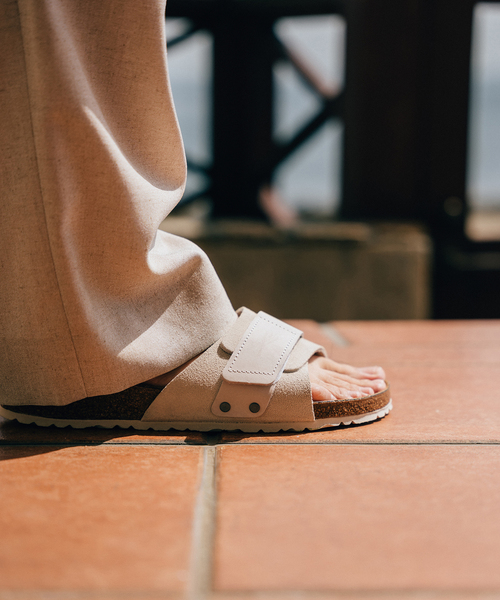 BIRKENSTOCK(ビルケンシュトック)の「【BIRKENSTOCK / ビルケンシュトック】 FOR EDIFICE OITA "narrow"(サンダル・メンズ・ブラック/ホワイト・43/42/41)」の5枚目の写真