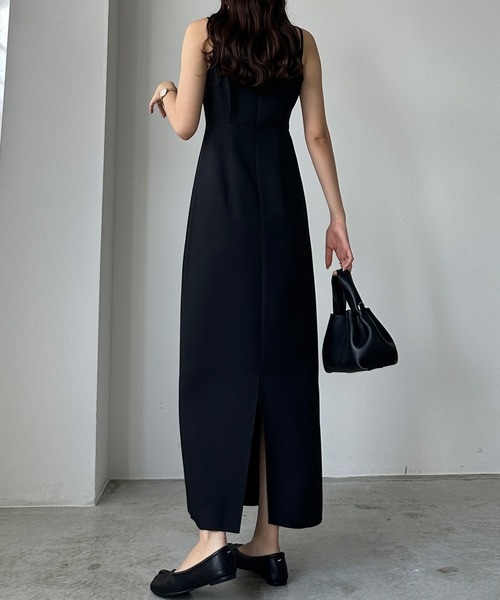 Louere ワンピース、スカート、合計3点　おまとめ Louere ショートニットトップス＋フレアキャミワンピース