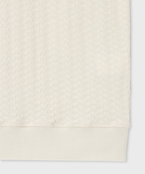 Paul Smith COLLECTION（ポールスミスコレクション）の「ラウンドカラーリブネック カットソー / 134304 J2308（Tシャツ/カットソー・メンズ・ブラウン/ミント/ライトベージュ・MEDIUM/LARGE/X-LARGE）」の8枚目の写真
