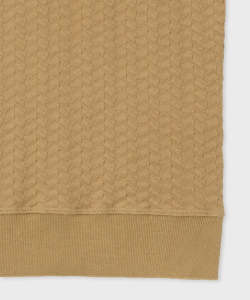 Paul Smith COLLECTION（ポールスミスコレクション）の「ラウンドカラーリブネック カットソー / 134304 J2308（Tシャツ/カットソー・メンズ・ブラウン/ミント/ライトベージュ・MEDIUM/LARGE/X-LARGE）」の5枚目の写真