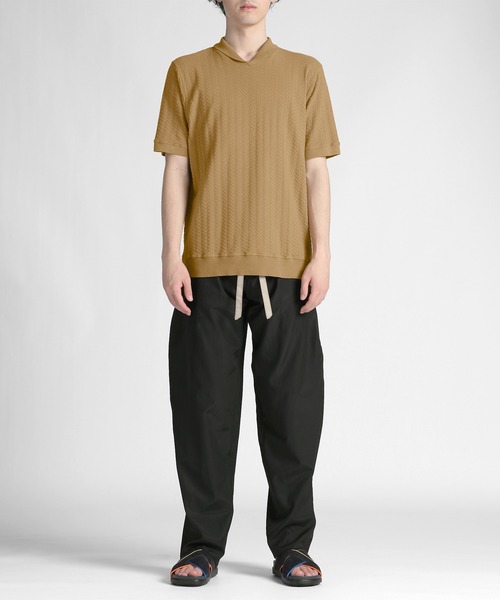 Paul Smith COLLECTION（ポールスミスコレクション）の「ラウンドカラーリブネック カットソー / 134304 J2308（Tシャツ/カットソー・メンズ・ブラウン/ミント/ライトベージュ・MEDIUM/LARGE/X-LARGE）」の15枚目の写真