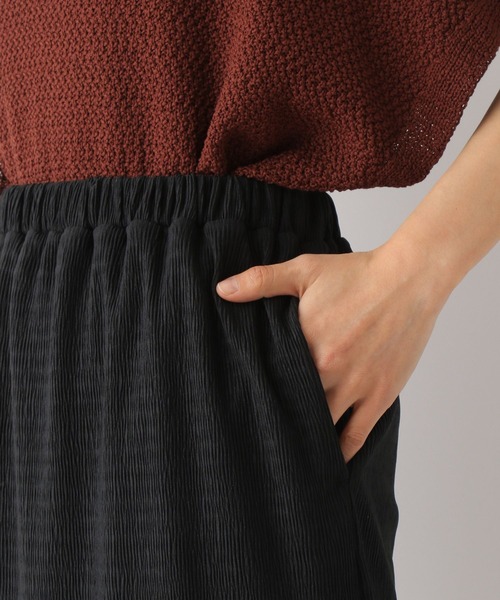 LEPSIM（レプシィム）の「ヨウリュウナロースカート　164023（スカート・レディース・ブルー/カーキ/ブラック・FREE/TALL）」の15枚目の写真