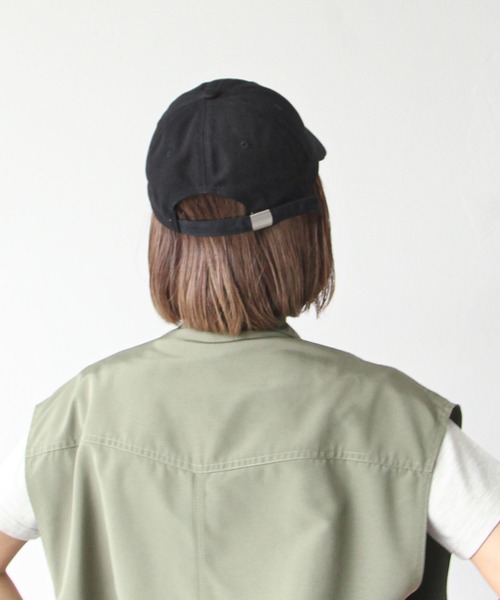 Chillfar（チルファー）の「ロゴ刺繍キャップ（キャップ・レディース・ブラウン/ネイビー/ベージュ/ダークグリーン/ブラック・FREE）」の21枚目の写真