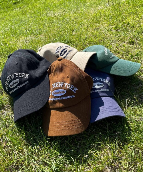 Chillfar（チルファー）の「ロゴ刺繍キャップ（キャップ・レディース・ブラウン/ネイビー/ベージュ/ダークグリーン/ブラック・FREE）」の9枚目の写真