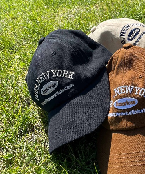 Chillfar（チルファー）の「ロゴ刺繍キャップ（キャップ・レディース・ブラウン/ネイビー/ベージュ/ダークグリーン/ブラック・FREE）」の7枚目の写真