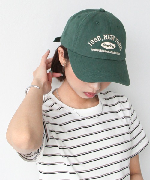 Chillfar（チルファー）の「ロゴ刺繍キャップ（キャップ・レディース・ブラウン/ネイビー/ベージュ/ダークグリーン/ブラック・FREE）」の10枚目の写真