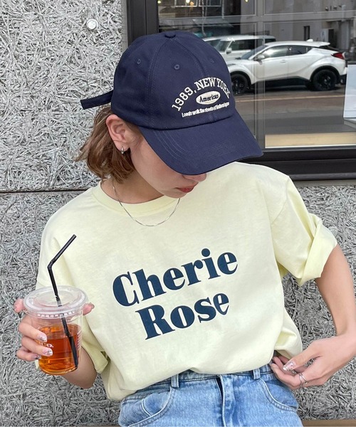 Chillfar（チルファー）の「ロゴ刺繍キャップ（キャップ・レディース・ブラウン/ネイビー/ベージュ/ダークグリーン/ブラック・FREE）」の6枚目の写真