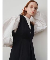 ELENDEEK | フロントタックスタンドカラーブラウス(シャツ/ブラウス)