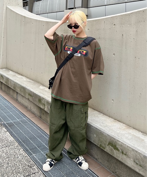 sedacle(セダクル)の「カラーカーゴパンツ(カーゴパンツ・メンズ・ブラウン/カーキ/スモークピンク・MEDIUM/LARGE)」の18枚目の写真