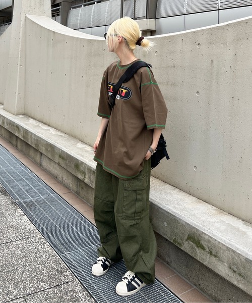 sedacle(セダクル)の「カラーカーゴパンツ(カーゴパンツ・メンズ・ブラウン/カーキ/スモークピンク・MEDIUM/LARGE)」の19枚目の写真