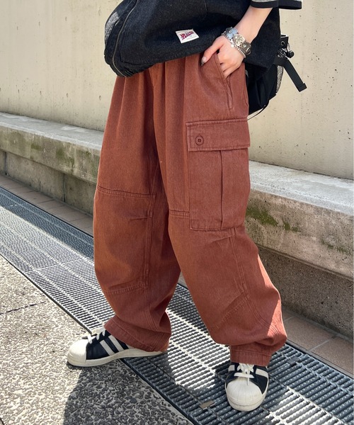 2way ブリーチ加工スウェットパンツ セダクル カーゴパンツ sedacle（セダクル）の「2wayブリーチ加工スウェットパンツ
