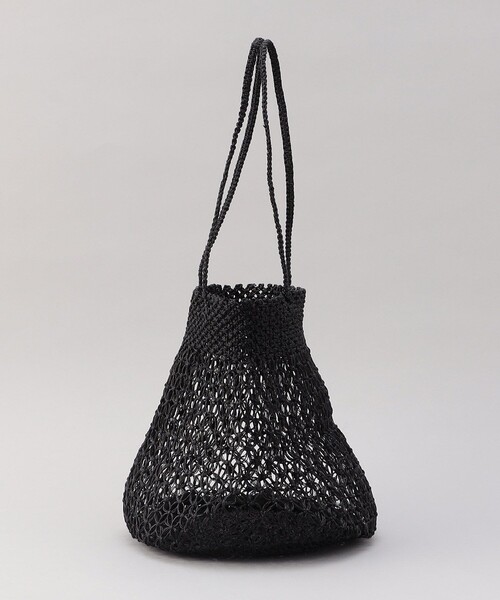 FREAK'S STORE（フリークスストア）の「BAGMATI/バグマティー METALIC LUREN/メタリックローレン（かごバッグ・レディース・ブラック/シルバー・ONE SIZE）」の9枚目の写真