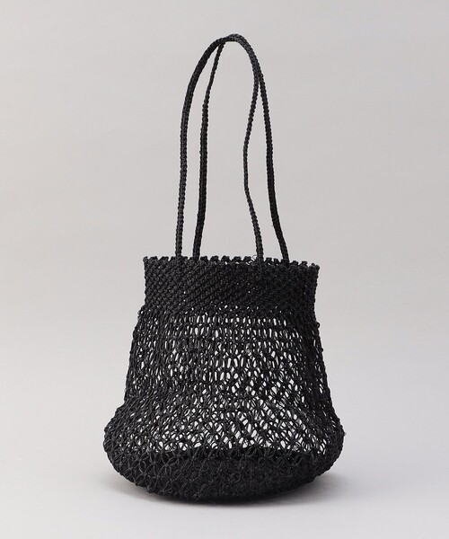 FREAK'S STORE（フリークスストア）の「BAGMATI/バグマティー METALIC LUREN/メタリックローレン（かごバッグ・レディース・ブラック/シルバー・ONE SIZE）」の5枚目の写真