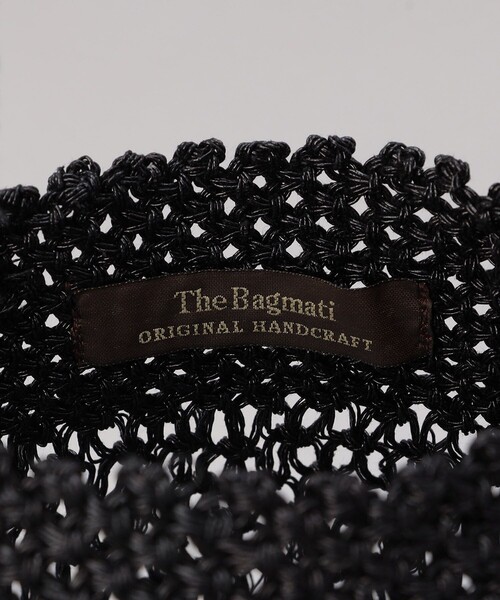 FREAK'S STORE（フリークスストア）の「BAGMATI/バグマティー METALIC LUREN/メタリックローレン（かごバッグ・レディース・ブラック/シルバー・ONE SIZE）」の10枚目の写真