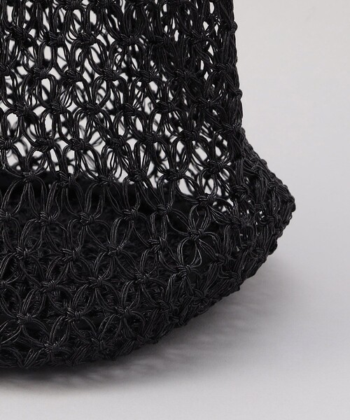 FREAK'S STORE（フリークスストア）の「BAGMATI/バグマティー METALIC LUREN/メタリックローレン（かごバッグ・レディース・ブラック/シルバー・ONE SIZE）」の3枚目の写真