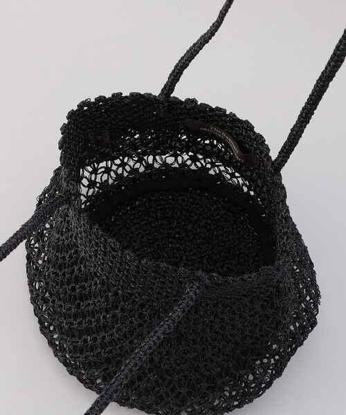 FREAK'S STORE（フリークスストア）の「BAGMATI/バグマティー METALIC LUREN/メタリックローレン（かごバッグ・レディース・ブラック/シルバー・ONE SIZE）」の4枚目の写真