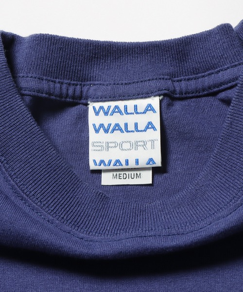 WALLA WALLA SPORT(ワラワラスポーツ)の「WALLA WALLA SPORT/ワラワラスポーツ WALLA2 SHOULDER INSERT TEE Tシャツ ラインTシャツ(Tシャツ/カットソー・メンズ・ブラウン系/グリーン系/ネイビー系/レッド系・L/M/XL)」の8枚目の写真