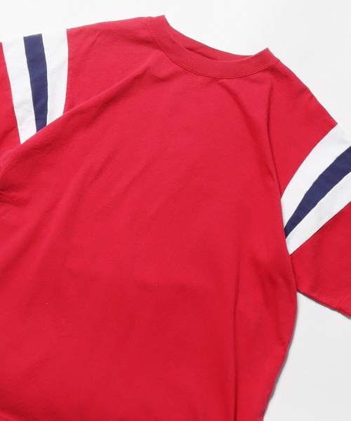 WALLA WALLA SPORT(ワラワラスポーツ)の「WALLA WALLA SPORT/ワラワラスポーツ WALLA2 SHOULDER INSERT TEE Tシャツ ラインTシャツ(Tシャツ/カットソー・メンズ・ブラウン系/グリーン系/ネイビー系/レッド系・L/M/XL)」の22枚目の写真