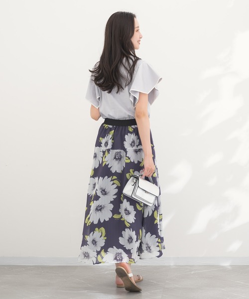 KATHARINE ROSS（キャサリンロス）の「【KATHARINE ROSS】スクエアフラップボストンバッグ（ボストンバッグ・レディース・ブラック/シルバー・MEDIUM）」の14枚目の写真