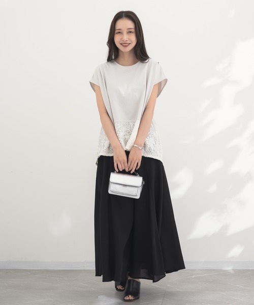 KATHARINE ROSS（キャサリンロス）の「【KATHARINE ROSS】スクエアフラップボストンバッグ（ボストンバッグ・レディース・ブラック/シルバー・MEDIUM）」の19枚目の写真