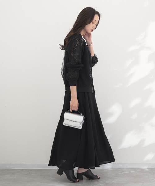 KATHARINE ROSS（キャサリンロス）の「【KATHARINE ROSS】スクエアフラップボストンバッグ（ボストンバッグ・レディース・ブラック/シルバー・MEDIUM）」の21枚目の写真