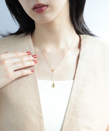 Nei nor | 【Nei/nor】ネックレス ティアドロップ NnNE-0033 G(ネックレス)