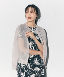 【洗濯可能】シアーカーディガン