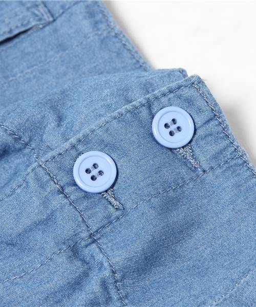 WEGO（ウィゴー）の「WEGO/ガウチョパンツ（デニムパンツ・レディース・インディゴブルー/ライトインディゴブルー・FREE）」の10枚目の写真