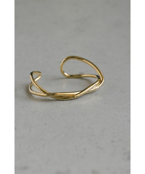 STYLEMIXER(スタイルミキサー)の「ツイストフォルムバングル(バングル/リストバンド・レディース・シルバー/ゴールド・FREE)」の8枚目の写真