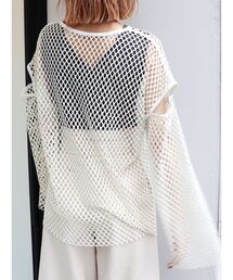 MURUA | マルチWAYメッシュトップス(シャツ/ブラウス)