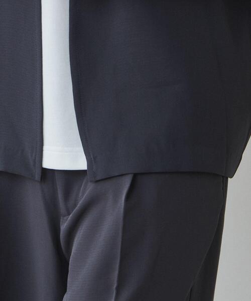 LUCY（ルーシー）の「LUCY/ルーズシャツカーディガン（カーディガン/ボレロ・メンズ・パープル/ダークグレー・MEDIUM/LARGE）」の8枚目の写真