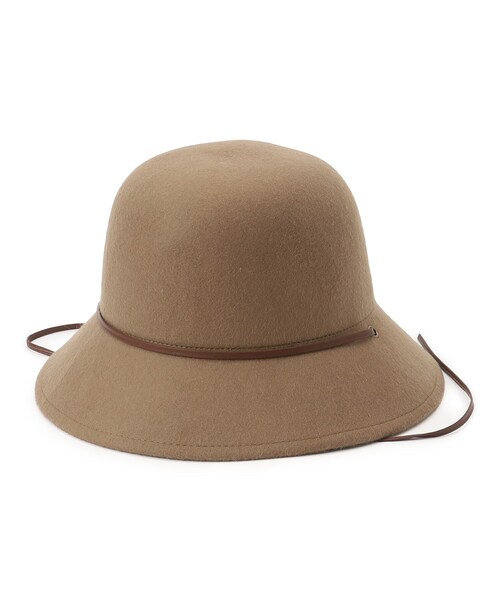 couture brooch（クチュールブローチ）の「◆【Casselini】ナロウリボン付きハット（ハット・レディース・ブラック/ピンク/ブラウン系・00）」の3枚目の写真