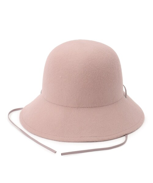 couture brooch（クチュールブローチ）の「◆【Casselini】ナロウリボン付きハット（ハット・レディース・ブラック/ピンク/ブラウン系・00）」の6枚目の写真