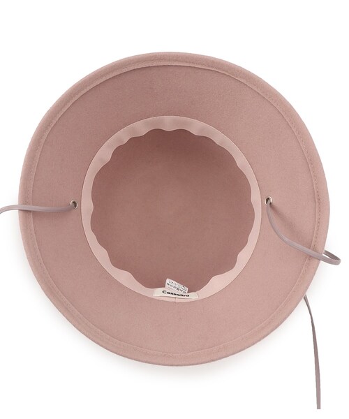 couture brooch（クチュールブローチ）の「◆【Casselini】ナロウリボン付きハット（ハット・レディース・ブラック/ピンク/ブラウン系・00）」の8枚目の写真