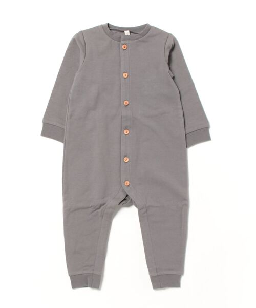 【セール】【Bs】【it】【QUINCY MAE】FLEECE JUMPSUIT | DARK SEA（ロンパース）｜Quincy Mae（クインシーメイ）