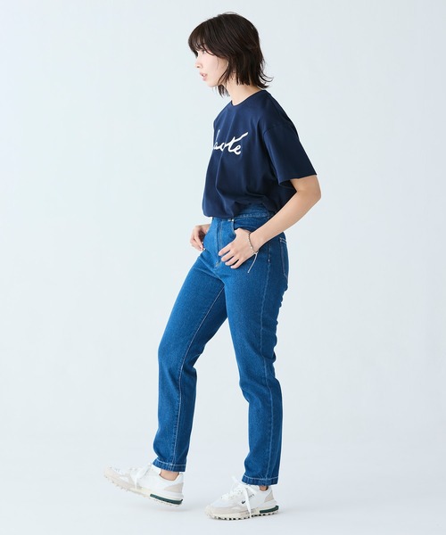 LACOSTE（ラコステ）の「レディース ELITE ACTIVE 223 1 SFA（スニーカー・レディース・ターコイズブルー/オレンジ/ホワイト/オフホワイト・24.0cm/24.5cm/23.0cm/23.5cm/22.5cm/25.5cm）」の7枚目の写真