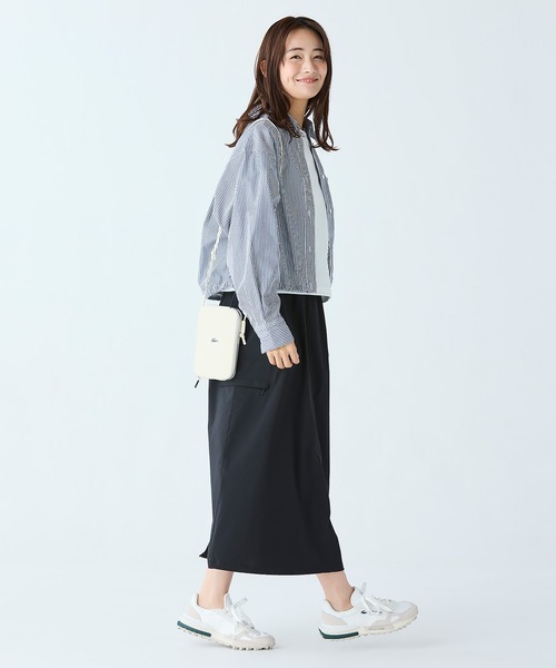 LACOSTE（ラコステ）の「レディース ELITE ACTIVE 223 1 SFA（スニーカー・レディース・ターコイズブルー/オレンジ/ホワイト/オフホワイト・24.0cm/24.5cm/23.0cm/23.5cm/22.5cm/25.5cm）」の11枚目の写真
