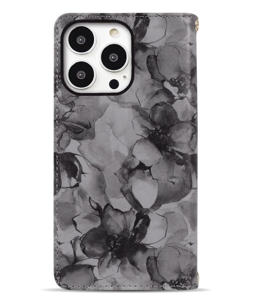 rienda（リエンダ）の「iPhone15 iPhone15Pro リエンダ [プリント手帳]（スマホケース/カバー・レディース・ホワイト/ブラック・iPhone 15/iPhone 15 Pro）」の10枚目の写真