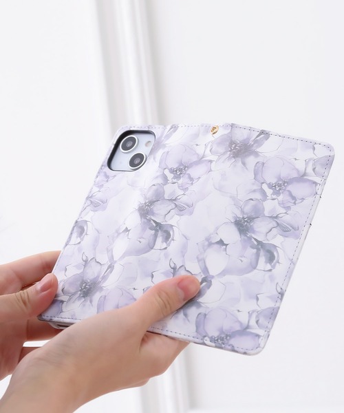 rienda（リエンダ）の「iPhone15 iPhone15Pro リエンダ [プリント手帳]（スマホケース/カバー・レディース・ホワイト/ブラック・iPhone 15/iPhone 15 Pro）」の14枚目の写真