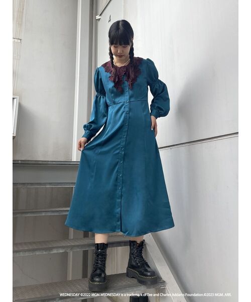 jouetie（ジュエティ）の「レースカラーワンピース（ワンピース）」 - WEAR