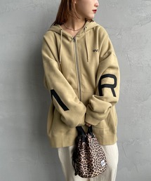 RVCA（ルーカ）の「【WEB限定】[RVCA/ルーカ] FAKE RVCA バックロゴ ジップスウェットパーカー（パーカー・レディース）」