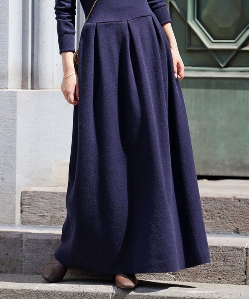 バックオープンニットワンピース（ワンピース）｜Bonjour Sagan