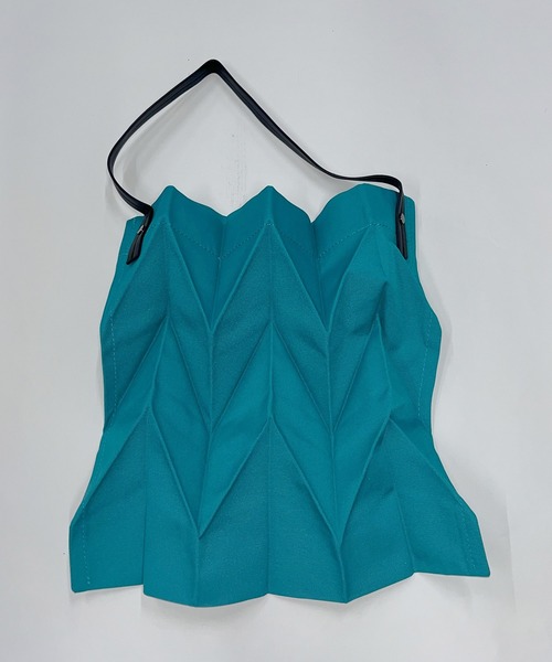 Chick（チック）の「PLEATS TOTEBAG/プリーツトートバッグ（トートバッグ・レディース・ホワイト/ライトグリーン/ブラック/ベージュ・FREE）」の20枚目の写真