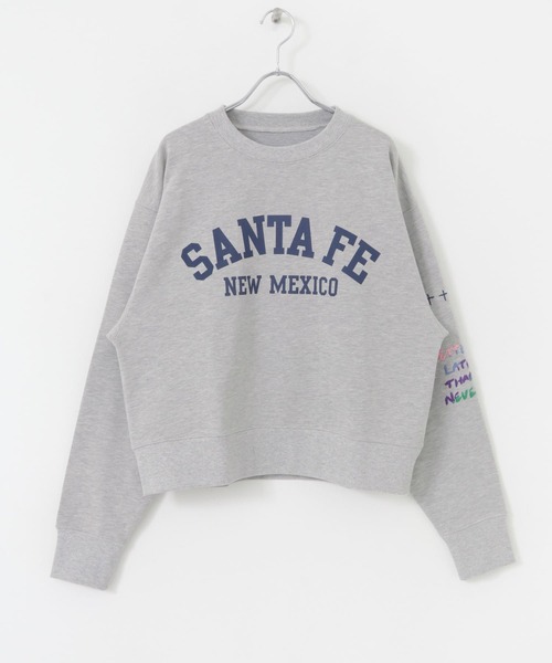 KBF（ケイビーエフ）の「エンブロイダリースウェット（スウェット・レディース・グレー/ネイビー・ONE）」の16枚目の写真